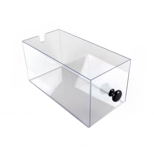 151-81396DRAWER Drawer w/ Black Knob for 813 96 Bread Display Case - Acrylic, Clear
