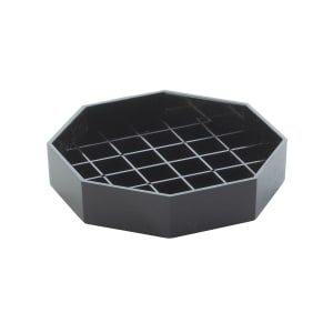 151-308413 4" Octagon Drip Tray, Black
