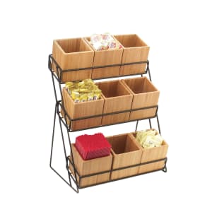 151-181713 Condiment Organizer w/ (9) Bins - Black