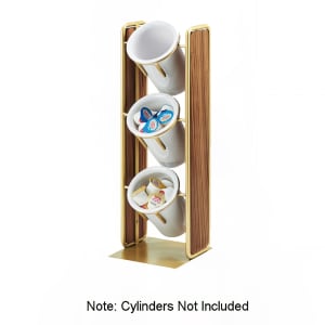 151-371546 Condiment Organizer w/ (3) Bins - Brown