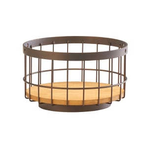 151-39111084 10" Round Accent Bowl, 6"H, Bronze