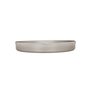 151-2201712102 12" Round Melamine Plate, Ash