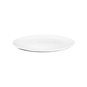 701-M12PNW 12" Round Melamine Dinner Plate, White