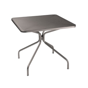 185-800ABRONZE 24" Square Cambi Indoor/Outdoor Table - Steel, Antique Bronze