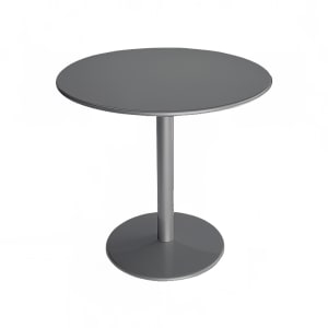 185-902AIRON 32" Round Indoor/Outdoor Bistro Table - 30"H, Steel, Antique Iron