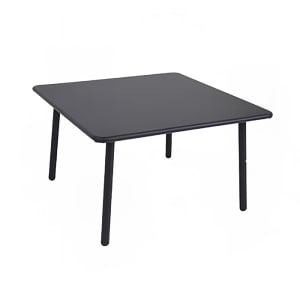 185-52673 28" Square Darwin Indoor/Outdoor Low Table - Steel, Cement