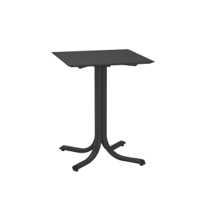 185-113022 24" Square Outdoor Table w/ Tilt Top - Steel, Iron