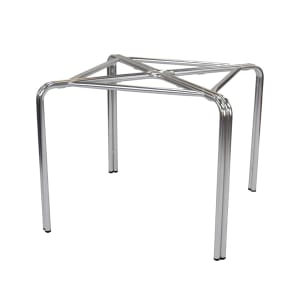185-134003 Dining Height Outdoor Table Base for 30" to 36" Square Table Tops, Aluminum