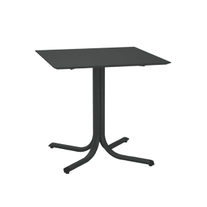185-113222 32" Square Outdoor Table w/ Tilt Top - Steel, Iron