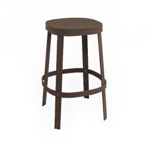 185-65722 29 1/2" Thor Barstool w/ Solid Seat - Steel, Antique Iron