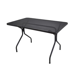 185-83673 Rectangular Cambi Indoor/Outdoor ADA Table - 48" x 32", Steel, Cement