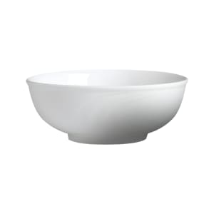 057-30184 52 oz Round Bostonian Embossed Soup Bowl - Ceramic, White