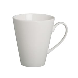 057-6107830 16 oz Dynasty Supper Latte Mug - Ceramic, White