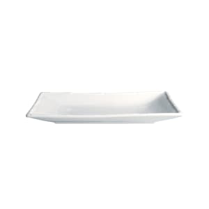 057-70083 8-1/2" x 5-3/4" Rectangular Platter - Ceramic, White