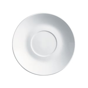 057-6102961 4 3/4" Round Dynasty Coupe Saucer for 610-1824 - Ceramic, White