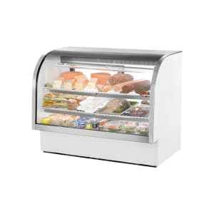 598-TCGG60HCLD 60 1/4" Full Service Deli Case w/ Curved Glass - (5) Levels, 115v