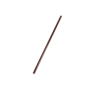 745-770292 8" Unwrapped Straws - Upcycled Agave, Brown