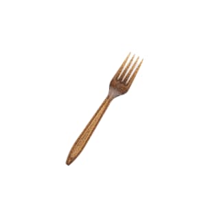 745-770310 Disposable Fork - Upcycled Agave, Brown