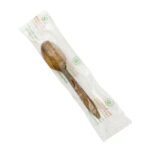 745-770320 Disposable Spoon - Upcycled Agave, Brown