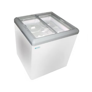 864-HB17HCD 59 1/2" Dual Temperature Dipping Cabinet w/ 6 Basket Capacity - White, 115v