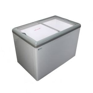 864-HL17HC 59 1/2" Mobile Ice Cream Freezer w/ 6 Basket Capacity - White, 115v