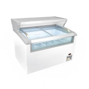 864-MCT6HC 73 3/8" Stand Alone Ice Cream Freezer w/ 8 Basket Capacity, 115v