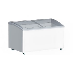 864-VB3HC 31 1/2" Stand Alone Ice Cream Freezer w/ 3 Baskets Capacity - White, 115v