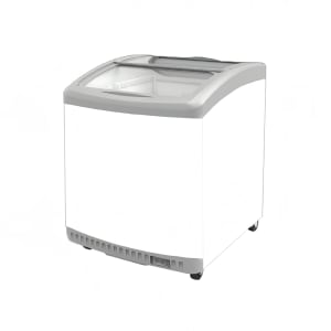 864-MC2HC 24 5/8" Mobile Ice Cream Freezer w/ 2 Basket Capacity - White, 115v