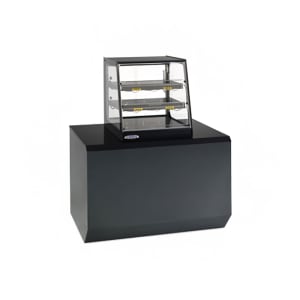 204-EH2428SS 24" Self Service Countertop Heated Display Case  - (3) Shelves, 120v