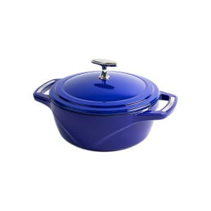 261-U3ID300 3 qt Cast Iron Dutch Oven, Enamel, Smooth Sailing