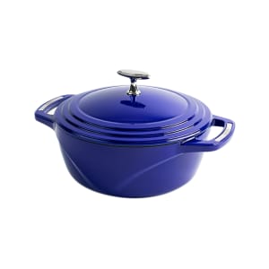 261-U4ID300 4 1/2 qt Cast Iron Dutch Oven, Enamel, Smooth Sailing