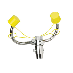 381-16232L Faucet Mount Eyewash Unit, Chrome Plated