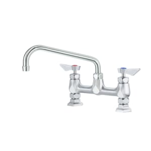 381-DX910 Deck Mount Faucet w/ 10" Swing Spout - 8" Centers