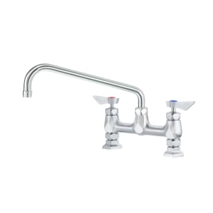 381-DX912 Deck Mount Faucet w/ 12" Swing Spout - 8" Centers