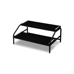 650-4190 Stage Stairs w/ (2) Carpeted Treads for 16" to 24"H Stages