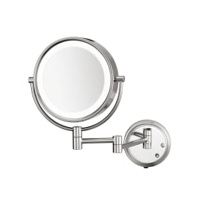 141-BE6BLEDCWH Wall Mount LED Lighted Mirror w/ 13 1/2" Extendable Arm - Polished Chrome, 12...