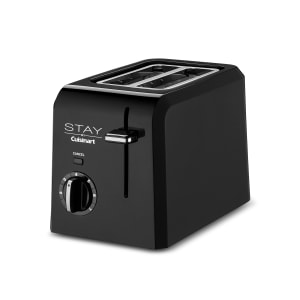 141-WPT220BK 2 Slice Toaster w/ Crumb Tray - Black, 120v