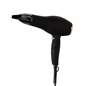 141-294WH Hair Dryer w/ Soft Touch Surface - Black/Rose, 120v