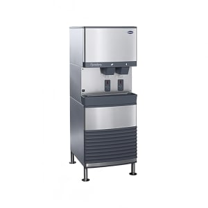 608-25FB425WS 425 lb Freestanding Nugget Ice & Water Dispenser - 25 lb Storage, Cup Fill, 115...
