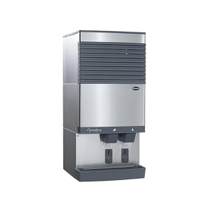 608-110CT425WS 425 lb Countertop Nugget Ice & Water Dispenser - 90 lb Storage, Cup Fill, 115v