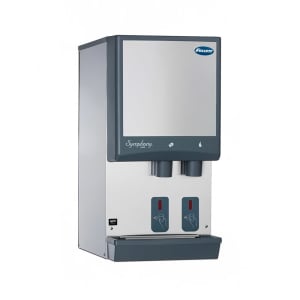 608-12HI425AS0DP 425 lb Wall Mount Nugget Ice & Water Dispenser - 12 lb Storage, Cup Fill, 115v