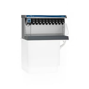 608-VU155B10RL Countertop Nugget Ice & Soft Drink Dispenser - 150 lb Storage, Cup Fill, 115v
