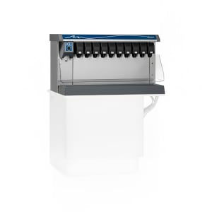 608-VU155B8LP Countertop Nugget Ice & Soft Drink Dispenser - 150 lb Storage, Cup Fill, 115v