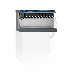 608-VU155B8RL Countertop Nugget Ice & Soft Drink Dispenser - 150 lb Storage, Cup Fill, 115v