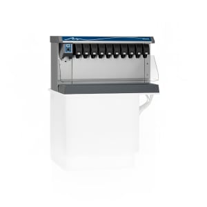 608-VU155B10RP Countertop Nugget Ice & Soft Drink Dispenser - 150 lb Storage, Cup Fill, 115v