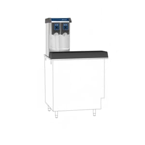 608-VU155N0RP Countertop Nugget Ice & Water Dispenser - 150 lb Storage, Cup Fill, 115v