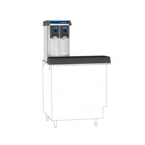 608-VU155N0LP Countertop Nugget Ice & Water Dispenser - 150 lb Storage, Cup Fill, 115v