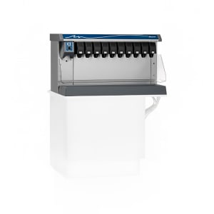 608-VU155B8LL Countertop Nugget Ice & Soft Drink Dispenser - 150 lb Storage, Cup Fill, 115v