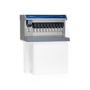 608-VU300B10LL Countertop Nugget Ice & Soft Drink Dispenser - 300 lb Storage, Cup Fill, 115v