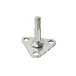 268-FTSFZ Triangular Security Feet, Zinc Plated